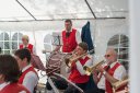 Schurwald-Trachtenkapelle Adelberg beim 18. Kuttlafest des MV Börtlingen