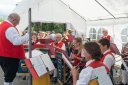 Schurwald-Trachtenkapelle Adelberg beim 18. Kuttlafest des MV Börtlingen