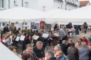 MV Börtlingen beim Flohmarkt in Plüderhausen am 13.10.2013