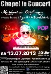 Chapel in Concert - Classic meets Pop - Flyer