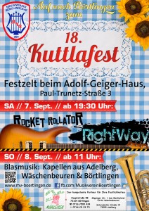 18. Kuttlafest des MV Börtlingen am 7. und 8. September 2013