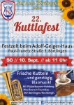 22. Kuttlafest des Musikvereins Börtlingen am 10. Sept. 2017
