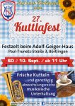 27. Kuttlafest des MV Börtlingen am 10. Sept. 2023