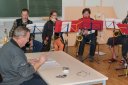 Probenwochenende Musikverein Börtlingen 15.-17. Nov. 2013 im Schullandheim Lichteneck (Foto: B. Leinss)