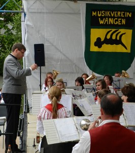 MV Börtlingen beim 42. Schurwaldmusikerringtreffen Wangen