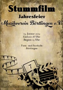 Stummfilm - Jahresfeier 2019 MV Börtlingen