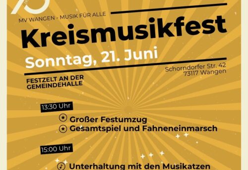 Kreismusikfest 21.06.2026