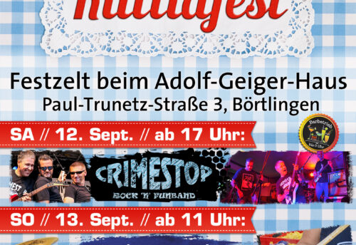 30. Kuttlafest des MV Börtlingen am 12. und 13. Sept. 2026
