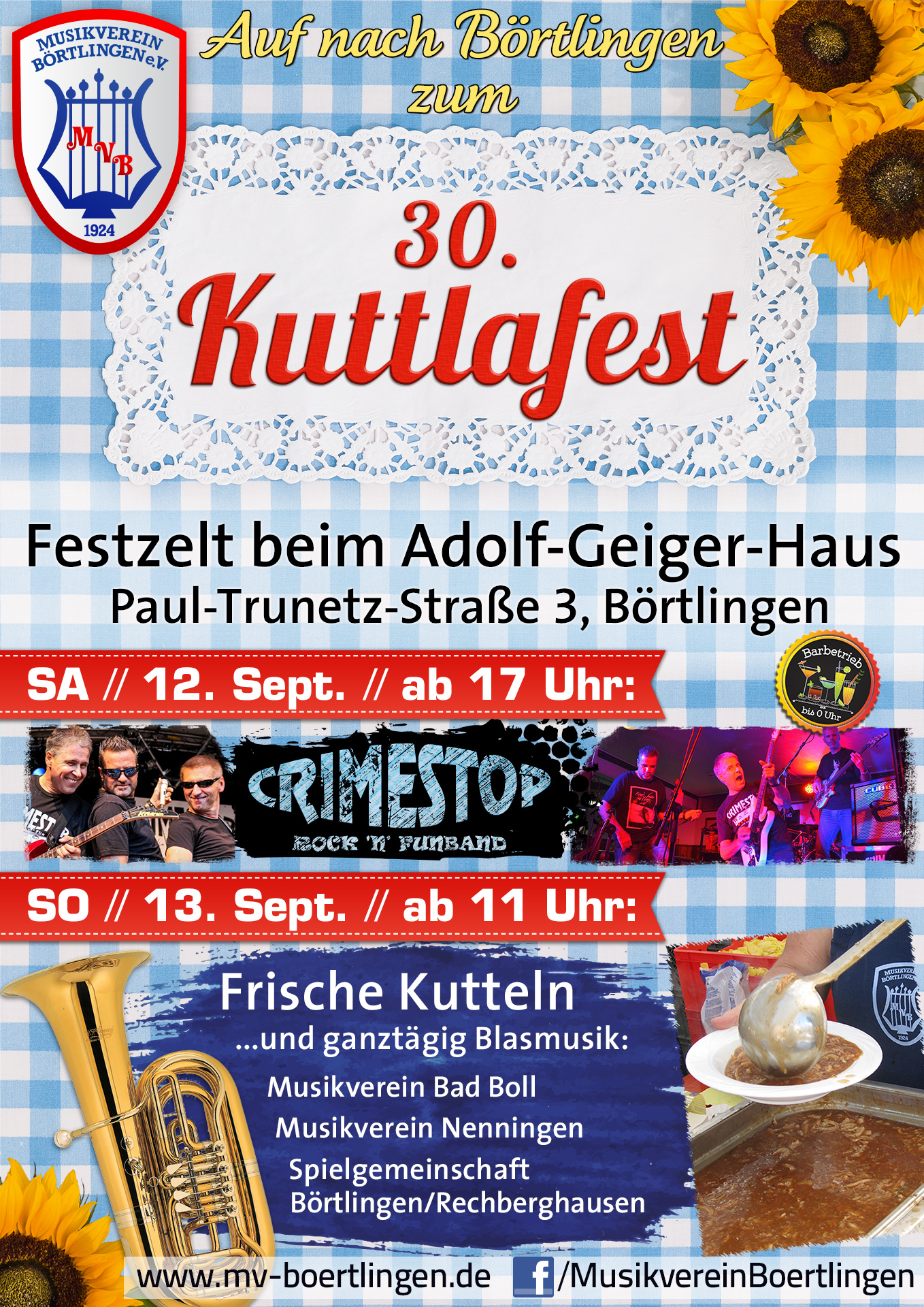 30. Kuttlafest und 40 Jahre Vereinsheim